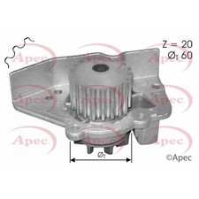 Water Pump For Peugeot 405 MK1 1.9 SPort MI-16 4x4 Apec Coolant 12015 1201-50