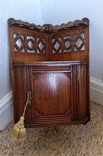 Small Edwardian Oak Corner