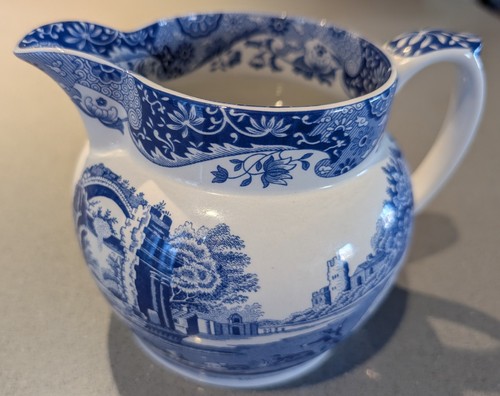 Spode blue white italian - white,