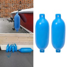 2X Boat Yacht Fenders PVC Fender Dock Mooring Protection Bumper Pad Inflatable