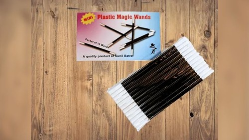 Mini magic wands - magic, (black/12