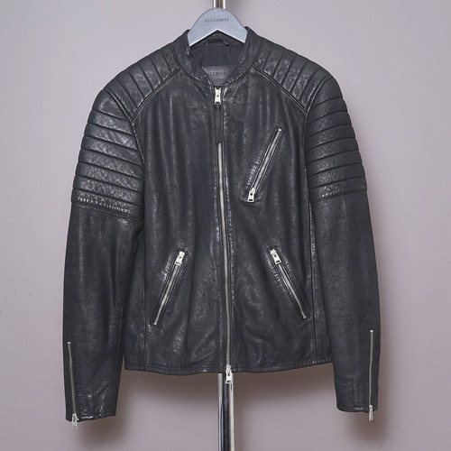 All saints leather jacket mens - all,