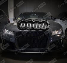 Bracket Holder for Audi Emblem Ring Logo Badge honeycomb grill A1 A3 A4 A5 A6 Q5