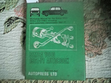 SIMCA 1000 1961-71 Autobook /