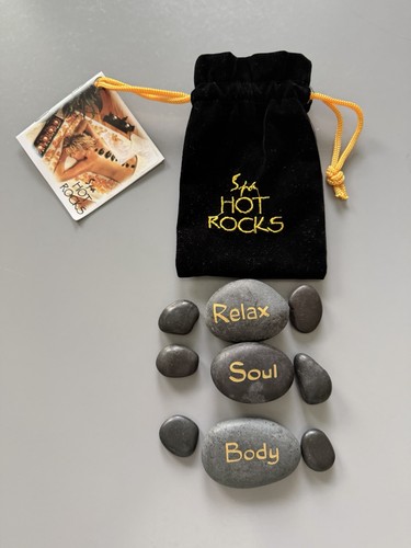 Spa hot rocks - rocks, set