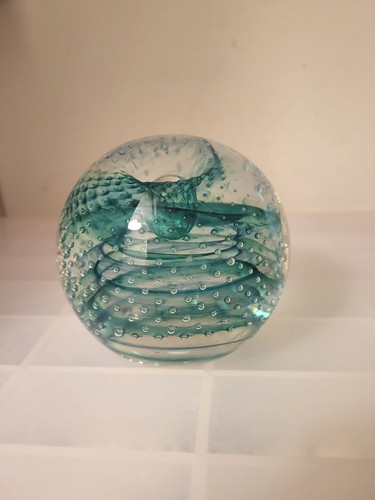 Caithness spinway green glass - caithness,
