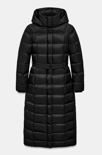 Zara black down - down, water