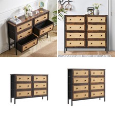 Retro Chest of Drawer Rattan