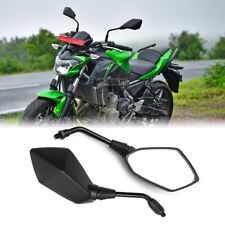 2x 10MM Motorcycle Side Mirrors Rearview For Kawasaki Z1000 Z900 Z650 Z125 Z750
