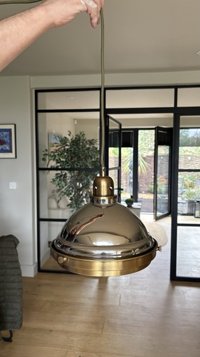 New industrial style - , brass