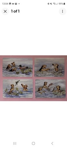 Airedale terrier notelets - x, 8