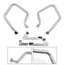 Rear Engine Guard Crash Bars For BMW R 1200 RT R1200RT 2014-2016 Silver UK
