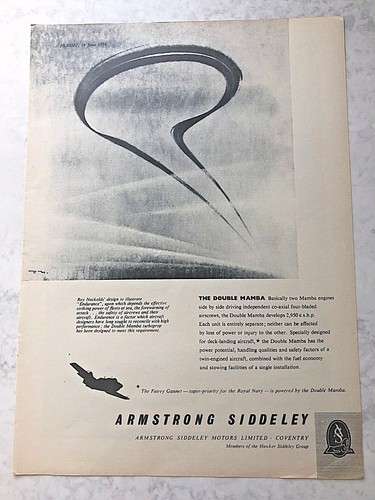 1954 aircraft advert - 1954,
