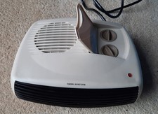 Challenge 3kW White Flat Fan