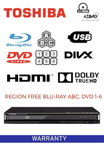 Toshiba bdx1100 multi region - toshiba,