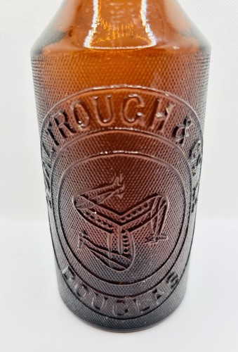 Glass ginger beer bottle - ginger,