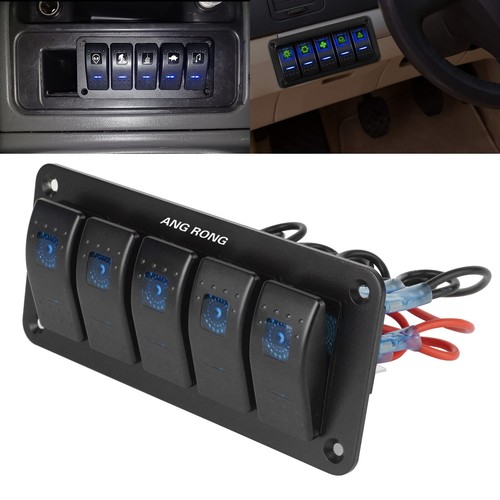 Gang 12v 24v - 5, switch