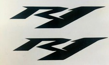 2 x Yamaha YZF R1 Race Trackday motorbike fairing decal sticker graphic 