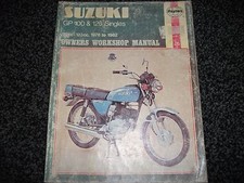 Haynes Suzuki GP100 & 125