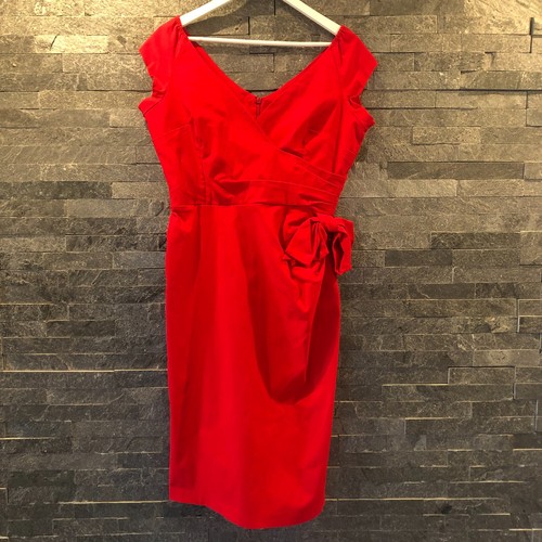 Couture ladies dress - couture, red