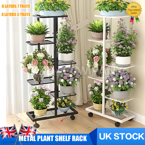6tier metal plant stand - metal,
