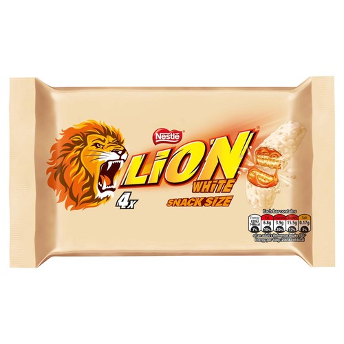 Lion white snack size - lion,