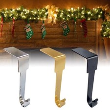 Christmas Fireplace Hook Base Xmas Fireplace Stocking Hanger Stocking Holder