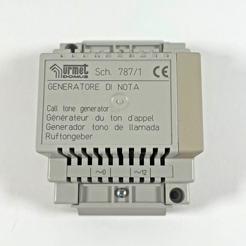 Urmet 787 electronic note - urmet,