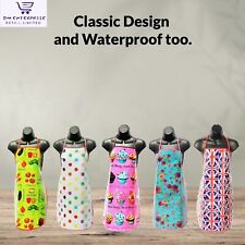 Adults PVC Wipe Clean Waterproof Decorative Cooking Apron BBQ Kitchen Aprons