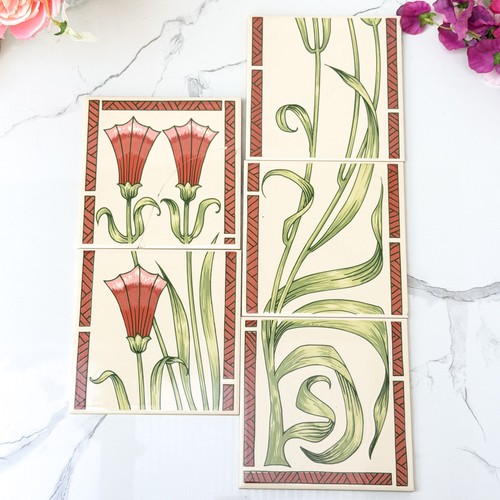 Johnson art nouveau - h&r, floral