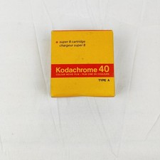 Kodak Kodachrome 40 - Color Super 8mm Film -  Movie film 1980