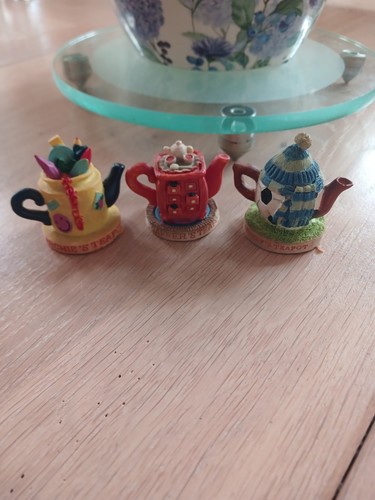 Tetley tea miniature teapot - tea,