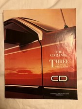 Vauxhall Opel CD Range 1984 UK