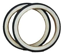 Rare Hard To Find 14 x 1 3/8 (37 - 298)  White Wall New Bike Tyres Or Tubes 