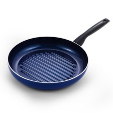 Blue Diamond 28cm Grill Pan Ceramic Non-Stick PFAS-Free (Open Box)