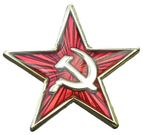 Hammer sickle red star - &,