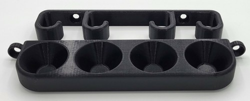 Pool cue wall mount - cue, holder