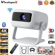 4K Projector 18000LMS 1080P 3D