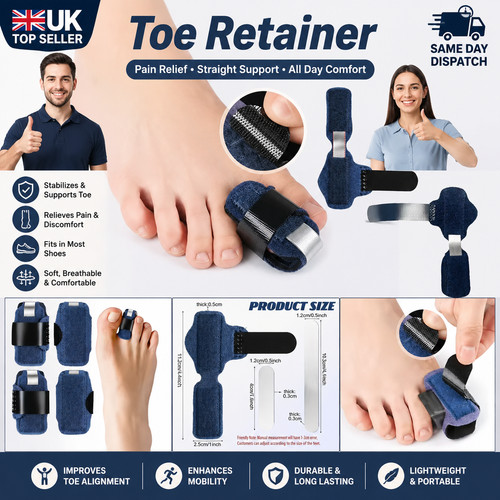 Toe fixing splint - toe, straighten