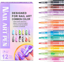 Nail Polish Pens 12Pcs Nail