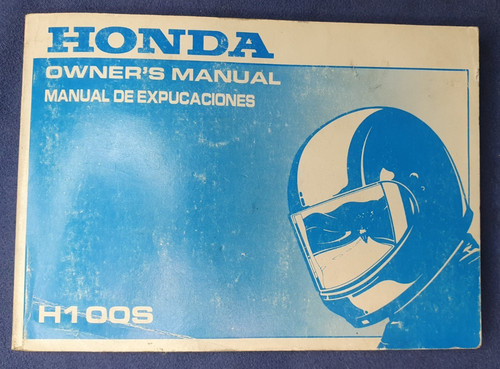 Original owners manual - owners, for