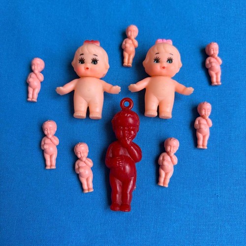 Kewpie and baby charm lot - kewpie, 10