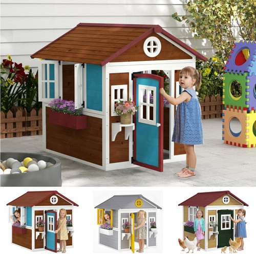 Wooden playhouse for 8 - wooden,