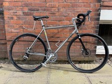 Genesis Croix De Fer Reynolds 931 Stainless Steel Cyclocross Bicycle 56cm