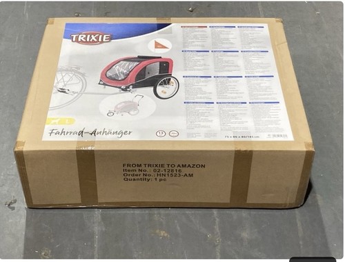 Trixie large dog bike trailer - bike,