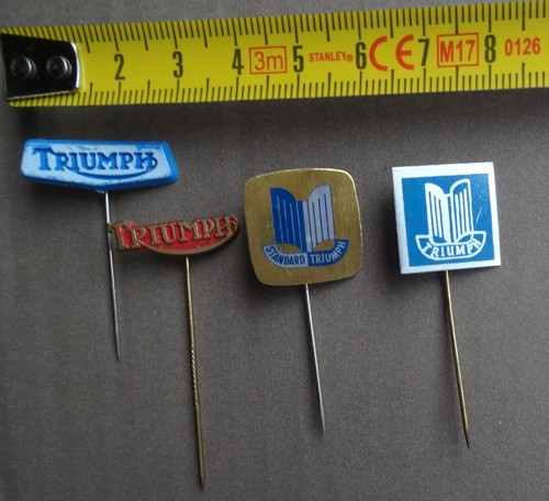 Old lapel pins badges - 4x,