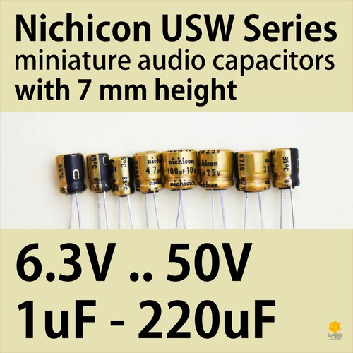 Nichicon usw 3 50v - nichicon, 6.3-50v