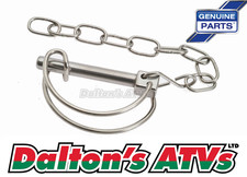 Ifor Williams Tipping Trailer Linch Pin & Chain Stainless Steel