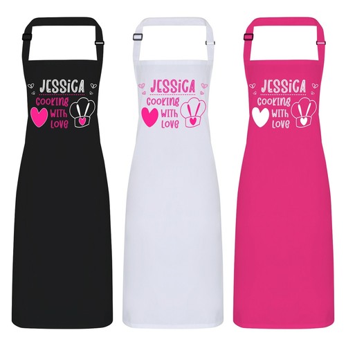 Personalised name apron - name,