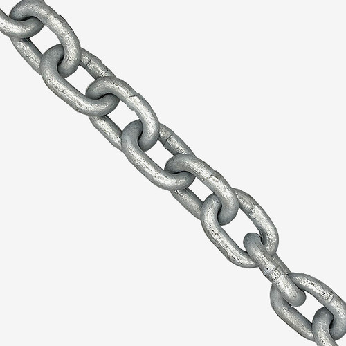 8mm galvanised short link - 8mm,